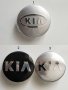 Капачки за джанти за Киа - Черни/Сребристи, снимка 2
