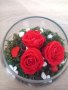 Мини букет от вечни рози, снимка 1 - Стайни растения - 44437405