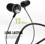 Bluetooth слушалки с лента за врат AzukiLife с впечатляващ звук, безжични слушалки, снимка 3