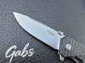 Сгъваем нож Lion Steel ITALY,TRE Carbon,Molletta, снимка 6