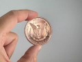 1 унция медна монета Долар , снимка 3