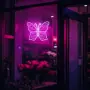 LED неонова пеперуда с USB захранване и регулируема яркост, снимка 5