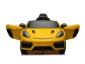 Porsche Spyder RS 12V – Детска акумулаторна кола, Жълта, EVA гуми, снимка 2