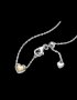 Сребърно колие сърце Пандора"Всичко си ми",Gold/ново, снимка 1 - Колиета, медальони, синджири - 42080729