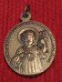 СТАРИННА ГЕРМАНСКА РЯДКА РИМОКАТОЛИЧЕСКА ПОСРЕБРЕНА НАГРЪДНА ИКОНКА ДВУСТРАННА 31254, снимка 15