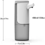 Нов Автоматичен дозатор за сапун 450 мл за баня кухня дом стенен монтаж, снимка 2