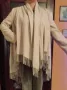 Палто/манто ZARA – бледо млечно бежово, L, снимка 10