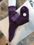 Ръчно плетени мъжки чорапи размер 41, снимка 1 - Мъжки чорапи - 39773905