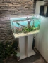 Аквариум с шкаф пълен сет, снимка 2