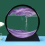 Стъклен пясъчен арт-Стояща динамична 3D картина с движещ се пясък, декорация за дома и офис, снимка 3