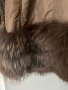 Зимно яке с естествен косъм, размер S, снимка 3
