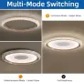 Димируем LED плафон 28 W, 2800 lm, 3000/4500/6500 K, снимка 6