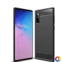 Samsung Galaxy Note 10/ Note10 Удароустойчив Carbon Fiber Калъф и Протектор, снимка 4
