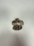 Сребърен пръстен с флорален мотив - Магнолия. №7795, снимка 10
