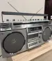 🔈Ретро колекционерски радиокасетофон Sanyo M-X720K Boombox - перфектен🔈, снимка 5