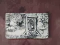 Пано със селски мотив (ръчно изработено), снимка 1