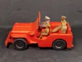 СТАРА РЕТРО ПЛАСТМАСОВА КОЛА ИГРАЧКА JEEP WILLYS, снимка 2