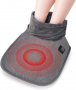 Нов Нагревател за крака Електрически плюшени големи чехли за дом офис, снимка 1 - Други - 39281519