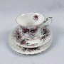 Троен сет за чай, Royal Albert Lavender Rose, снимка 1 - Сервизи - 39998845