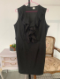 Елегантна черна рокля в размер XL, снимка 3