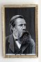 Портрет на Фридрих Енгелс, снимка 1 - Антикварни и старинни предмети - 37891507