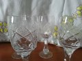 Кристални чаши , снимка 1 - Антикварни и старинни предмети - 42135920