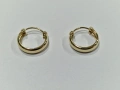 Златни обеци 14К 585 / 1,28 гр., снимка 4