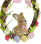 Великденски декоративен венец, 25 см, снимка 2