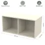 Flexa DOTS стенна книжна полица с 2 отделения за детска стая, снимка 2