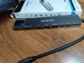 НОВ хъб PETFON 8 в 1 USB-C Докинг станция Адаптер с 4K + 2К ( 3840 х 2160 ) 30 HZ, снимка 4
