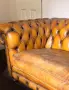 Chesterfield Честърфийлд двуместен диван – естествена кожа, снимка 3