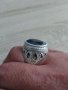Сребърен пръстен, снимка 1 - Пръстени - 42031593