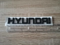 Надпис Hyundai черен гланц, снимка 2