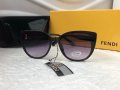 Fendi 2022 дамски слънчеви очила тип котка с лого, снимка 7