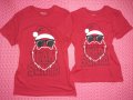 Коледни тениски мама и дете, снимка 5