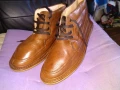 Мъжки маркови обувки боти естествена кожа Clarks стелка 275мм реален размер №43, снимка 1