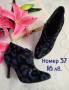 Дамски боти на ток номер 37, снимка 1
