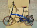 Сгъваем велосипед Raleigh Stow-A-Way 20" (7 скорости Shimano) – Изключително запазен, снимка 2
