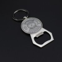 Ключодържател Вечен календар въртящ диск  с отварачкаметален готин ключ, снимка 2 - Други ценни предмети - 29433908