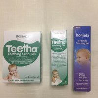 Прахчета / Гел при никнене на зъби на бебета - Teetha (Тийта), Bonjela, Аshton and Рarsons, снимка 1 - Други - 31156609