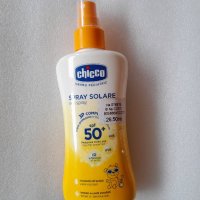 Детски слънцезащитен спрей Chicco Speay Solare 50+, снимка 1 - Други - 42683457