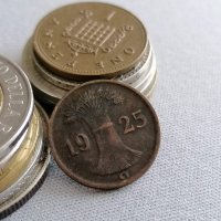 Райх монета - Германия - 1 пфениг | 1925г.; серия G, снимка 2 - Нумизматика и бонистика - 37266863