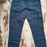 Карго панталони син цвят , снимка 2 - Детски панталони и дънки - 31693937