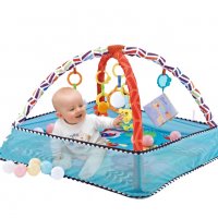 Бебешка активна гимнастика с мрежа и 18 топки, снимка 8 - Други - 38297728