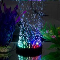 Водоустойчива LED лампа с режим за въздушни мехурчета за аквариум с рибки, снимка 1 - Други стоки за дома - 42635771