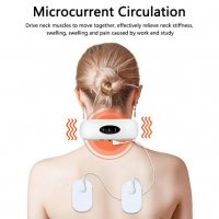 Електромагнитен масажор за врат и гръб, снимка 2 - Масажори - 29412558