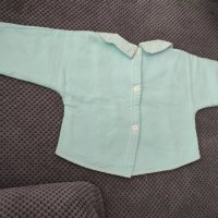 Синя блузка, снимка 2 - Бебешки блузки - 37246518