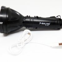 LED акумулаторен фенер BL-830, LED + COB диоди, снимка 4 - Къмпинг осветление - 31691507