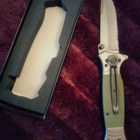 Масивен полуавтоматичен нож, снимка 3 - Ножове - 39630381