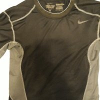 Черна маркова оригинална тениска Nike , спортна , със сиви дишащи сегменти. , снимка 6 - Тениски - 37476382